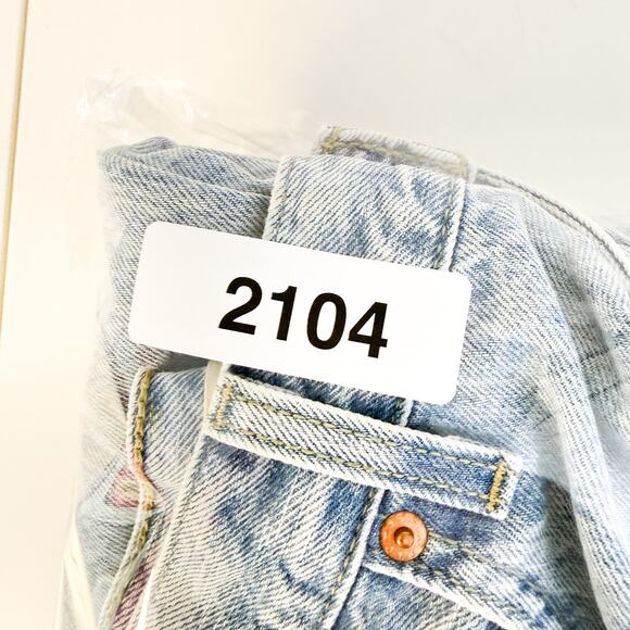 Levi’s Low Pro Straight Jeans 30” 100% Cotton Light Blue A0964 - 29 W29 - Picture 10 of 11